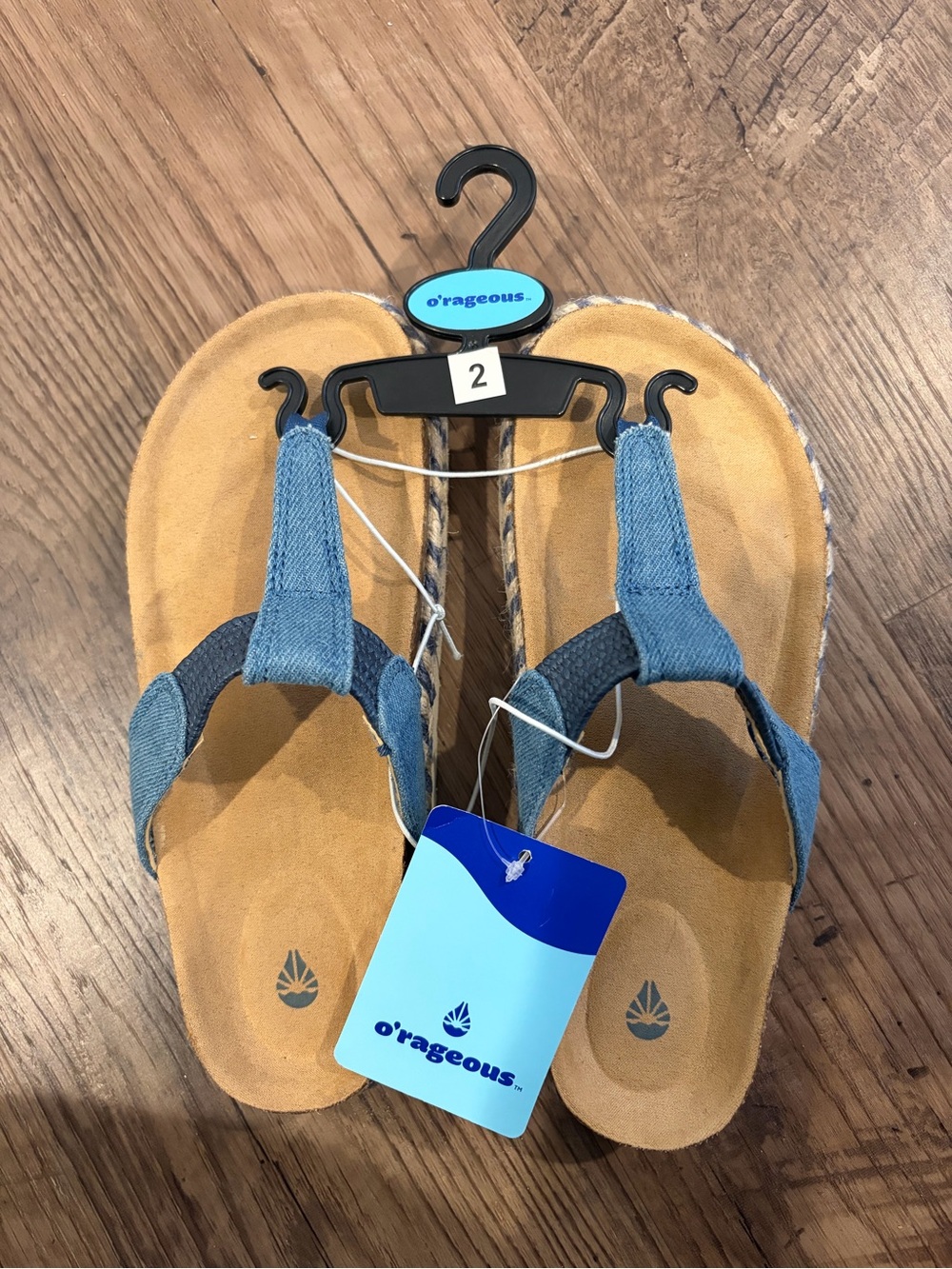 Girls sandals size 2. NWT